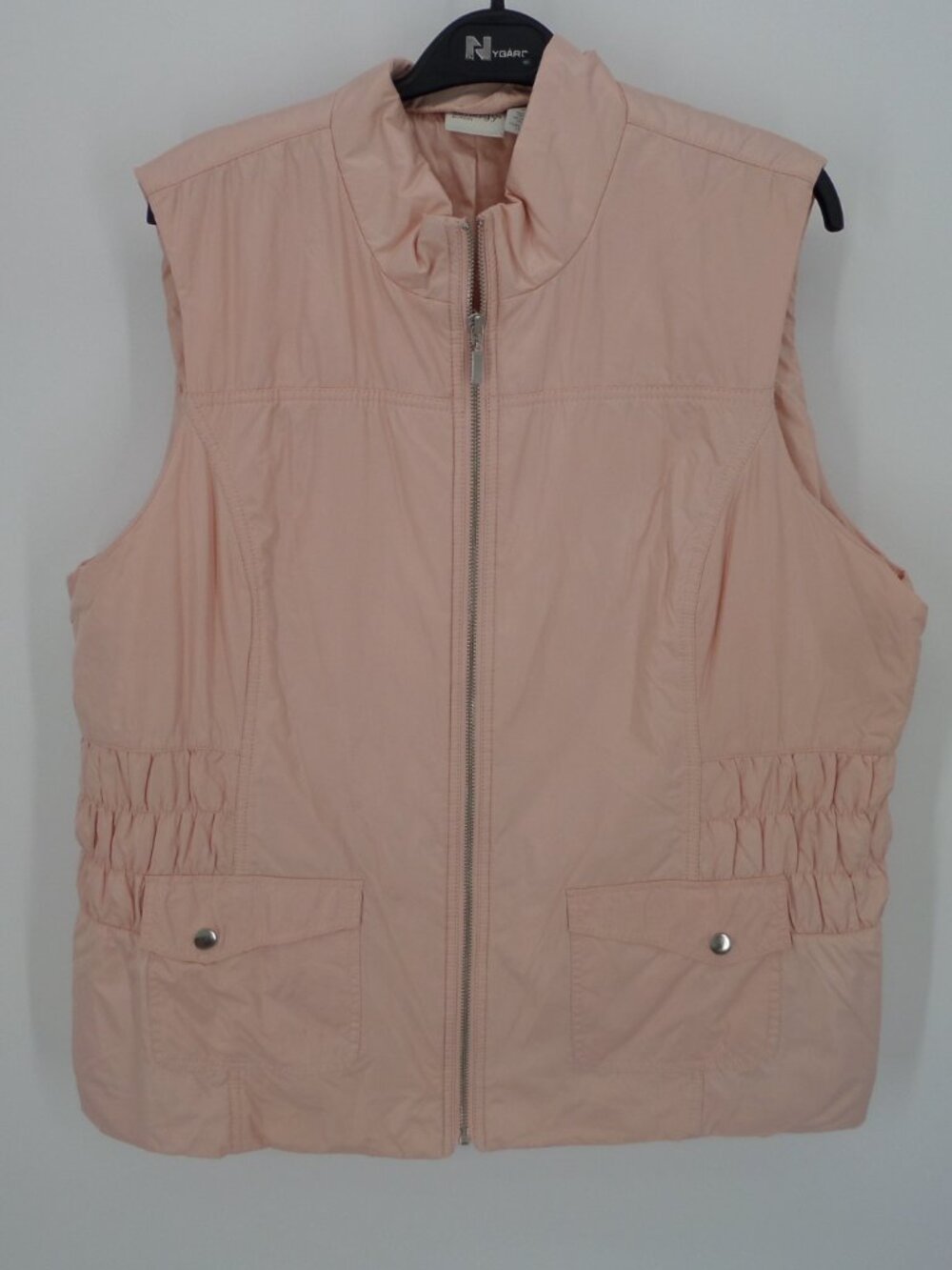 Chico's Zenergy Woman's Quilted Vest Light Pink  SZ 3 US 16